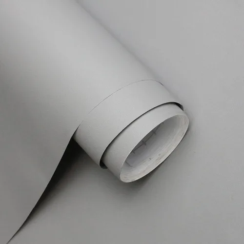 Miniatura 8 de Homease Papel Tapiz Negro Sólido 24 x 196 pulgadas Papel de Contacto Negro Mate Grueso Papel Tapiz Decorativo Despegar y Pegar para Forro de Estante