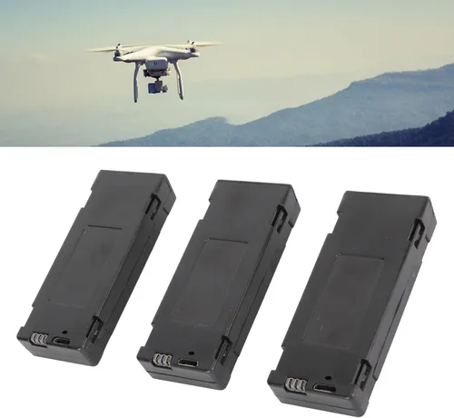Miniatura 4 de 3 unids 3.7 V 2600 mAh batería de litio para E88 sin escobillas para S13 S1 APP8GPS, batería de litio recargable Quadcopter Drone para E88 para S13