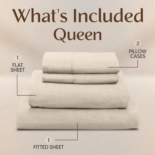 Miniatura 450 de Utopia Bedding Juego de sábanas Queen – Sábanas de 4 piezas para cama tamaño Queen, microfibra suave y transpirable, incluye 1 sábana bajera, 1 Gris