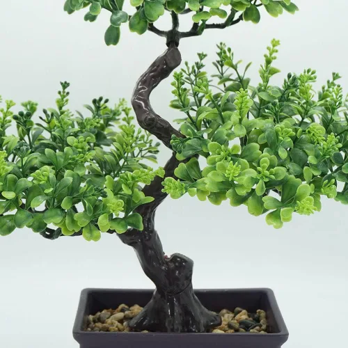Miniatura 5 de Árbol bonsái artificial, planta bonsái, mini árbol bonsái, árbol bonsái de enebro, árboles Bonzai artificiales de interior, árboles bonsái verdes