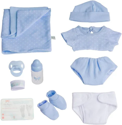 Miniatura 5 de La Newborn de JC Toys, Real Boy in Blue, Rosado