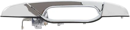 Miniatura 4 de Brock - Manija de puerta cromada de repuesto para pasajeros delantera y exterior compatible con camioneta Silverado Sierra 07-13 22738722