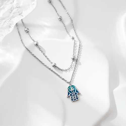 Miniatura 9 de CHIC & ARTSY Tobilleras delicadas de plata de ley S925 para verano, pulsera de tobillo ajustable multicapa para playa, joyería de pie para mujer