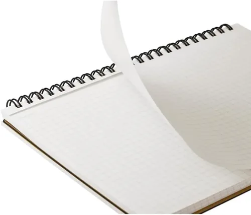 Miniatura 4 de Maruman - Mnemosyne - Bloc de notas, 5.83 x 8.27 pulgadas (horizontal A5), cuadrícula de 0.19 pulgadas, 70 hojas (N182A), color blanco
