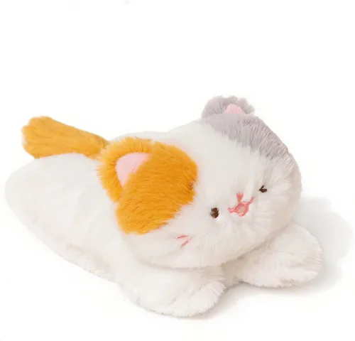 Miniatura 11 de PEACH CAT Perro salchicha de peluche de perro pequeño, juguetes de peluche para cachorros, regalos de cumpleaños para niños