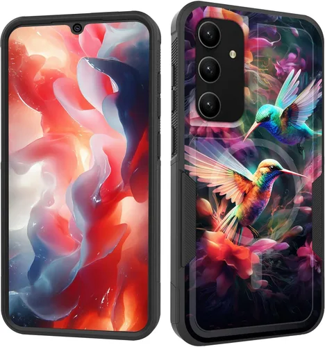 Miniatura 163 de Funda magnética para Galaxy A16 5G, [compatible con MagSafe] [protección contra caídas de grado militar] Funda resistente a prueba de golpes