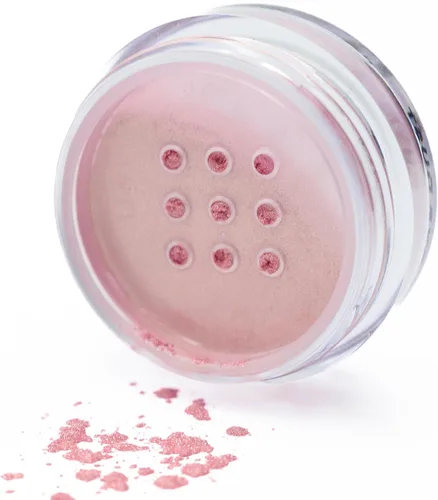 Pink Mocha Polvo Suelto Purpurina Mineral, Sombra de Ojos Sola, Pigmento de Polvo Maceta, Libre de Talco y Parabenos, Sin Prueba en Animales y Libre