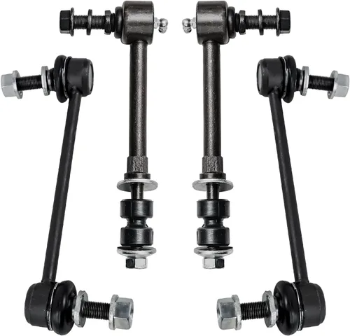Miniatura 34 de Detroit Axle - 4 barras estabilizadoras para Acura EL Honda Civic 01-05, 4 barras estabilizadoras delanteras y traseras de repuesto 2001 2002 2003