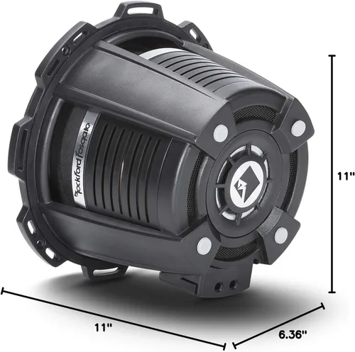 Miniatura 10 de Rockford Fosgate Subwoofer T1D410 Power DVC T1 de 4 ohmios de 10 pulgadas