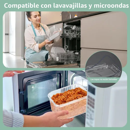 Miniatura 7 de Contenedores de almacenamiento de frutas para refrigerador con colador extraíble, paquete de 8 recipientes de frutas para refrigerador con placa