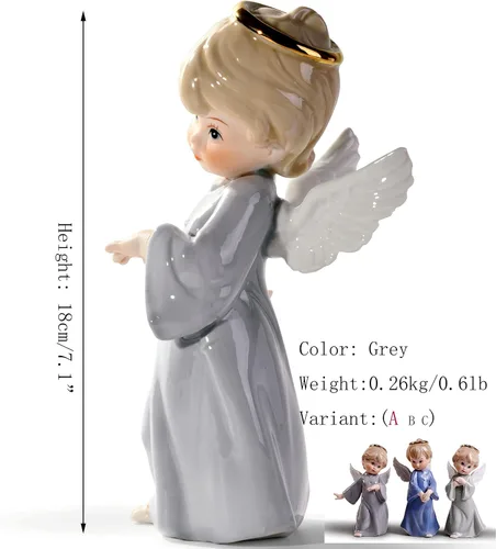 Miniatura 5 de MTME Figuras de porcelana, permitiendo que los sueños se eleven, artesanías, escultura, decoración del hogar (adorno, decoración, regalo)
