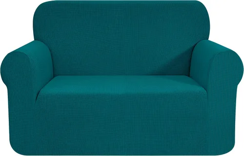 Miniatura 96 de CHUN YI - Funda elástica de 1 pieza para sillón grande, funda protectora suave de Jacquard con elastano, detalle de cuadros y parte inferior