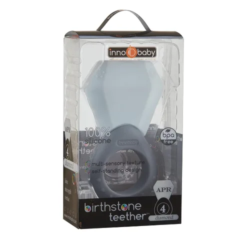 Miniatura 2 de INNOBABY TEETHIN' Smart Birthstone Ring TEETHER - Abril (diamante)