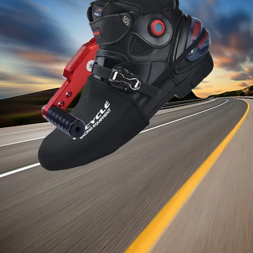 Miniatura 5 de Protector de palanca de cambios Accesorios para motocicleta Powersports Botas y zapatos Protector (L)