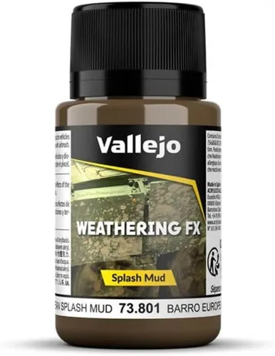 Miniatura 5 de Vallejo Kit de pintura modelo Black Splash Mud