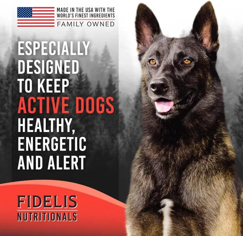 Miniatura 2 de FIDELIS Alimento seco crudo liofilizado para perros pequeños, medianos y grandes, alto en proteínas, carne de res, arándanos, superalimentos, Omega
