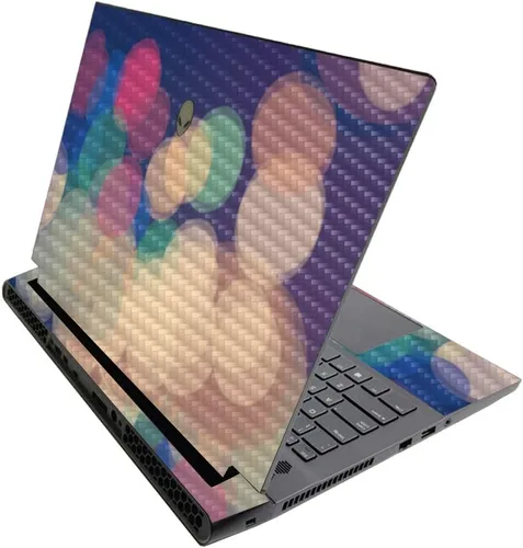 Miniatura 153 de MightySkins - Skin brillante con purpurina para Alienware M17 R3 (2020) y M17 R4 (2021) - Diversión de los años 90 Acabado duradero con purpurina