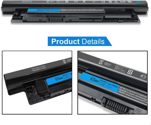 Miniatura 5 de Batería MR90Y de 65WH para Dell Inspiron 17 5000 Series 15 3521 3543 3421 3542 3537 3878 5721 5537 i3531 i3531-1200bk 17-3721 17-5537 748 1 7-5749