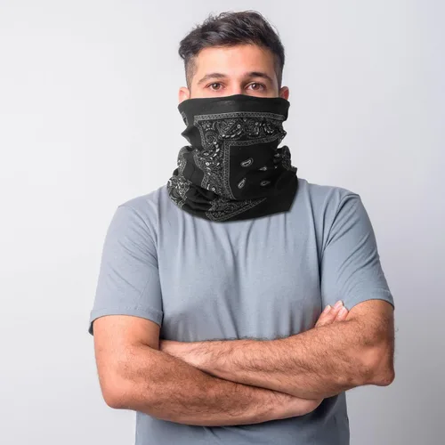 Miniatura 7 de Cozypower 36 bandanas de cachemira sin costuras, polaina para el cuello, pasamontañas para hombres y mujeres, viento UV