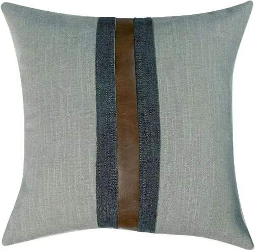 Miniatura 18 de Fundas de almohada decorativas de granja para exteriores para sofá, cama, funda de almohada de piel sintética marrón, funda de almohada de Beige