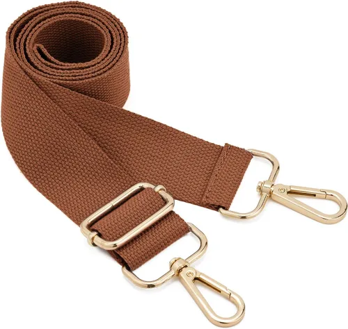 Miniatura 29 de Correa de Bolso de Hombro Ancha de Repuesto Ajustable Cinturón de Lona Bolso Cruzado Bolso de Mano