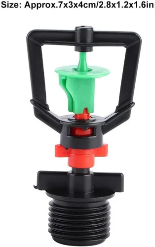 Miniatura 4 de TOPINCN Boquilla de nebulización de pulverización de riego G1/2 para sistema de riego por aspersores, herramienta de riego por aspersores