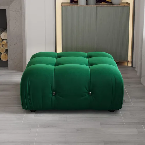 Miniatura 23 de WJShome Sofá modular modular de 103.95 pulgadas, sofá convertible de terciopelo de 3 plazas minimalista para sala de estar, sofá moderno y grande