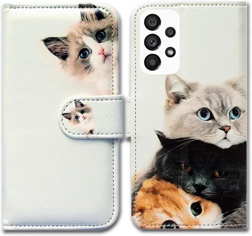 Miniatura 21 de Bcov Funda para Samsung Galaxy A53, diseño de pájaro negro y verde con tapa para teléfono con ranura para tarjeta y soporte para Samsung Galaxy A53