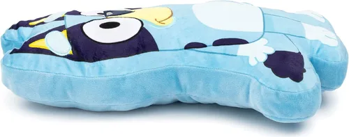Miniatura 4 de Jay Franco - Almohada decorativa con forma de Bluey de poliéster - Almohada de felpa súper suave para niños - Mide 17 pulgadas