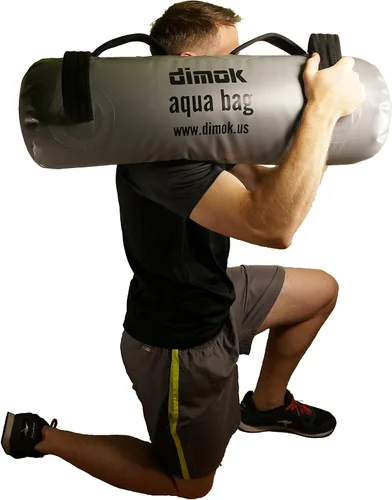 Miniatura 7 de Bolsa de arena para entrenamiento, bolsa de agua, bolsa de entrenamiento con peso, bolsa de arena militar para fitness, 45-80 libras, equipo pesado
