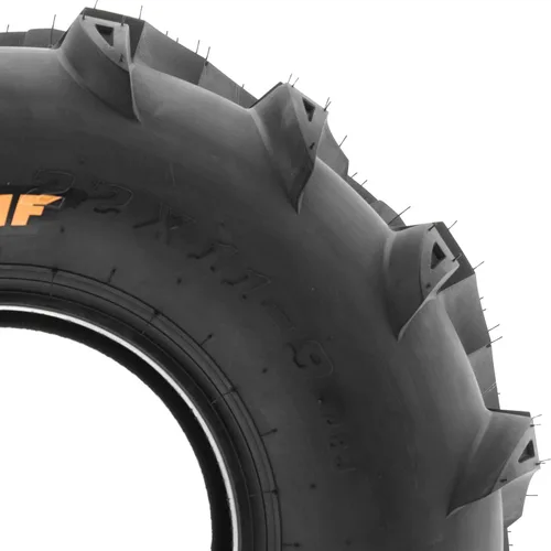 Miniatura 4 de SunF A024 22x11-9 ATV UTV - Juego de 2 neumáticos para barro y sendero, 6-PR, banda de rodadura direccional profunda