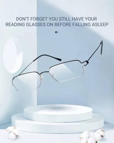 Miniatura 2 de TERAISE Ultra Light Reading Glasses Men Women Blue Light Blocking Readers Comfortable Screwless Computer Eyeglasses