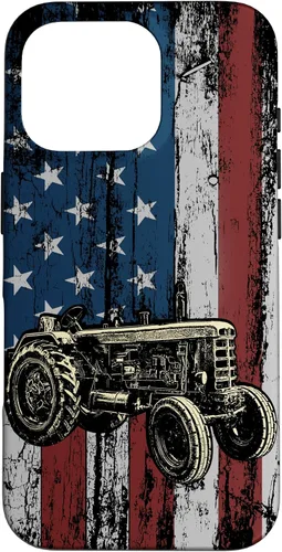 Miniatura 20 de Patriotic Tractor American Flag Tractor Farm Gift Farmer Case for iPhone 17