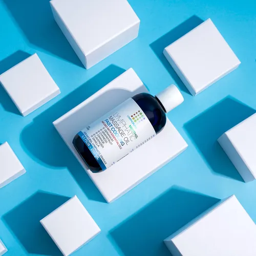 Miniatura 9 de Aceite de masaje de drenaje linfático con árnica y aceite de coco, mentol refrescante para alivio, recuperación poscirugía y lipedema, liposucción