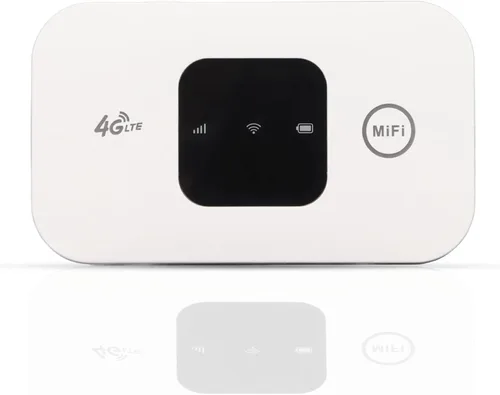 Enrutador de red 4G, punto de acceso WiFi portátil con ranura para tarjeta SIM, router 4G de bolsillo de 150 Mbps para oficina al aire libre,