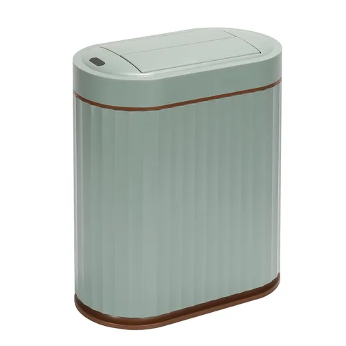 Miniatura 11 de SYNCVIBE Basurero de Baño con Tapa Butterfly de 2 Galones con Sensor, Bote de Basura Impermeable IPX5, Papelera Delgada Automática, Papelera Bajo