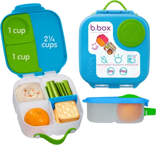 Miniatura 27 de b.box Mini lonchera de Batman, recipientes para aperitivos para niños, reutilizable, pequeña caja Bento para el almuerzo, contenedor de aperitivos
