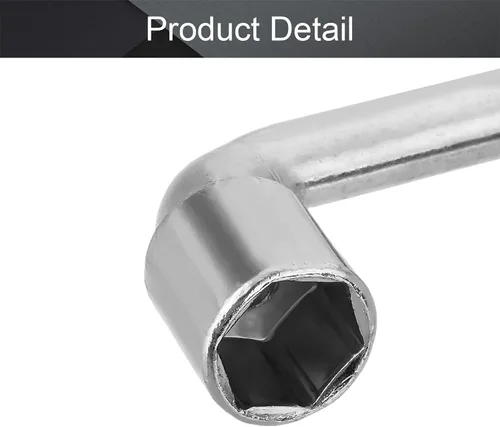 Miniatura 4 de Utoolmart Llave hexagonal abierta de 6 puntos en forma de L de 0.472 in, métrica, 1 unidad