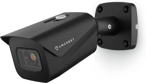 Amcrest UltraHD 4K (8MP) Cámara IP POE de seguridad para exteriores, bala, visión nocturna de 98 pies, lente de 2.8mm, IP67 resistente a la