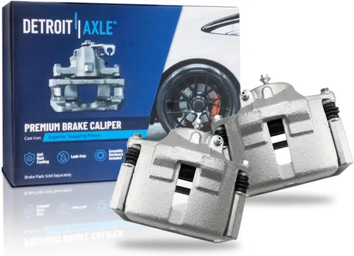 Miniatura 54 de Detroit Axle - Pinza de freno trasera izquierda para Chevrolet Equinox Captiva Sport GMC Terrain Saturn Vue Pontiac Torrent Pinza de freno lateral