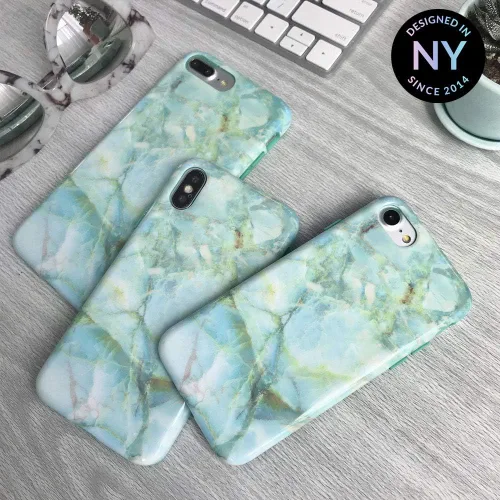 Miniatura 2 de Velvet Caviar - Funda compatible con iPhone 11 Pro Max Verde (Green Marble)