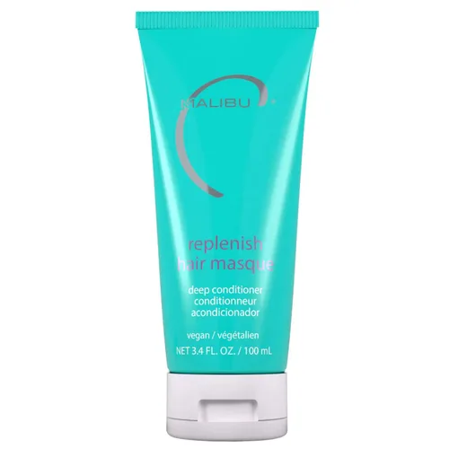 Miniatura 11 de Malibu C Replenish Hair Masque (1 paquete) - Acondicionador profundo ultra hidratante para reparación del cabello - Fórmula reparadora con aceite