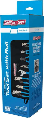 Miniatura 4 de Channellock – Juego profesional de herramientas Roll-8, 8 unidades, con rollo para herramientas