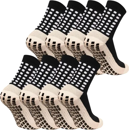 fjberrtsat Calcetines de fútbol para hombre, antideslizantes, atléticos, antideslizantes, antideslizantes, para baloncesto, deportes, calcetines