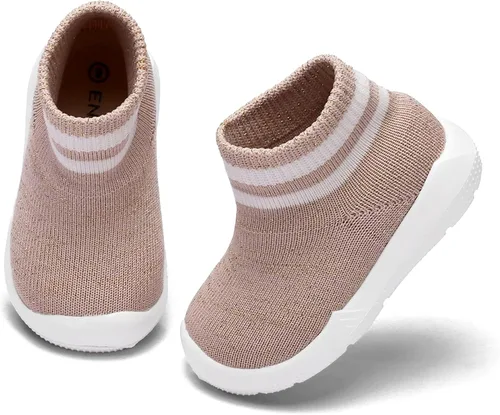 Miniatura 4 de Engtoy Baby Sock Shoes Baby Walking Shoes Infant Non-Slip Breathable Slippers with Soft Rubber Sole Baby Boys Girls Slip On Sneakers