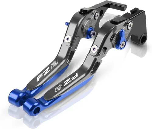 Miniatura 13 de Para Yamaha FZ8 FZ-8 FAZER 2011-2015 Palancas de freno de embrague de aluminio manija plegable ajustable piezas de accesorios de motocicleta (C1)