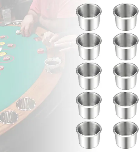 Miniatura 6 de Soporte de vaso de acero inoxidable para caravana, accesorios de montaje de bebida para consola central de automóviles marinos, barcos, camiones