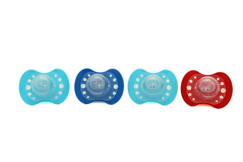 Miniatura 3 de Disney Cudlie Mickey Mouse - Paquete de 4 Chupones para Bebé Niño con Estampado de Gran Estrella