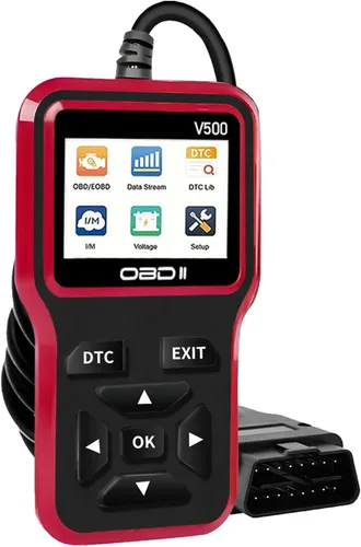Miniatura 7 de Herramienta de diagnóstico del escáner OBD2: herramienta de escáner de código de luz del motor con reinicio, DTC, flujo de datos, preparación I/M