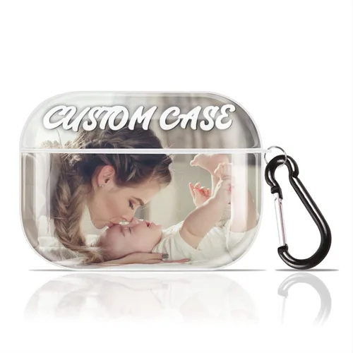 Miniatura 9 de Funda personalizada compatible con Airpods, funda protectora de PC compatible con AirPods de 1 y 2ª generación, funda personalizable compatible